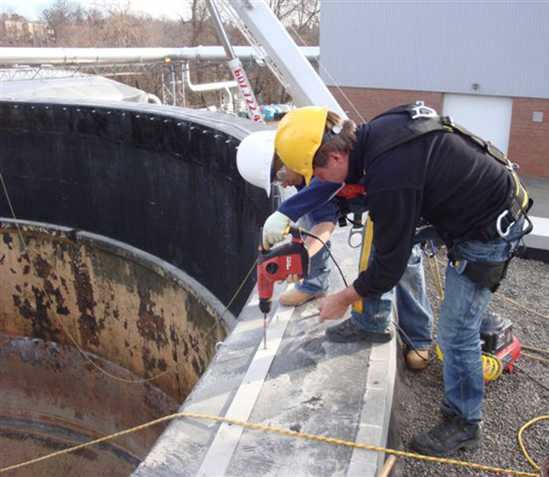 Double Membrane Fabric Cover   Installation