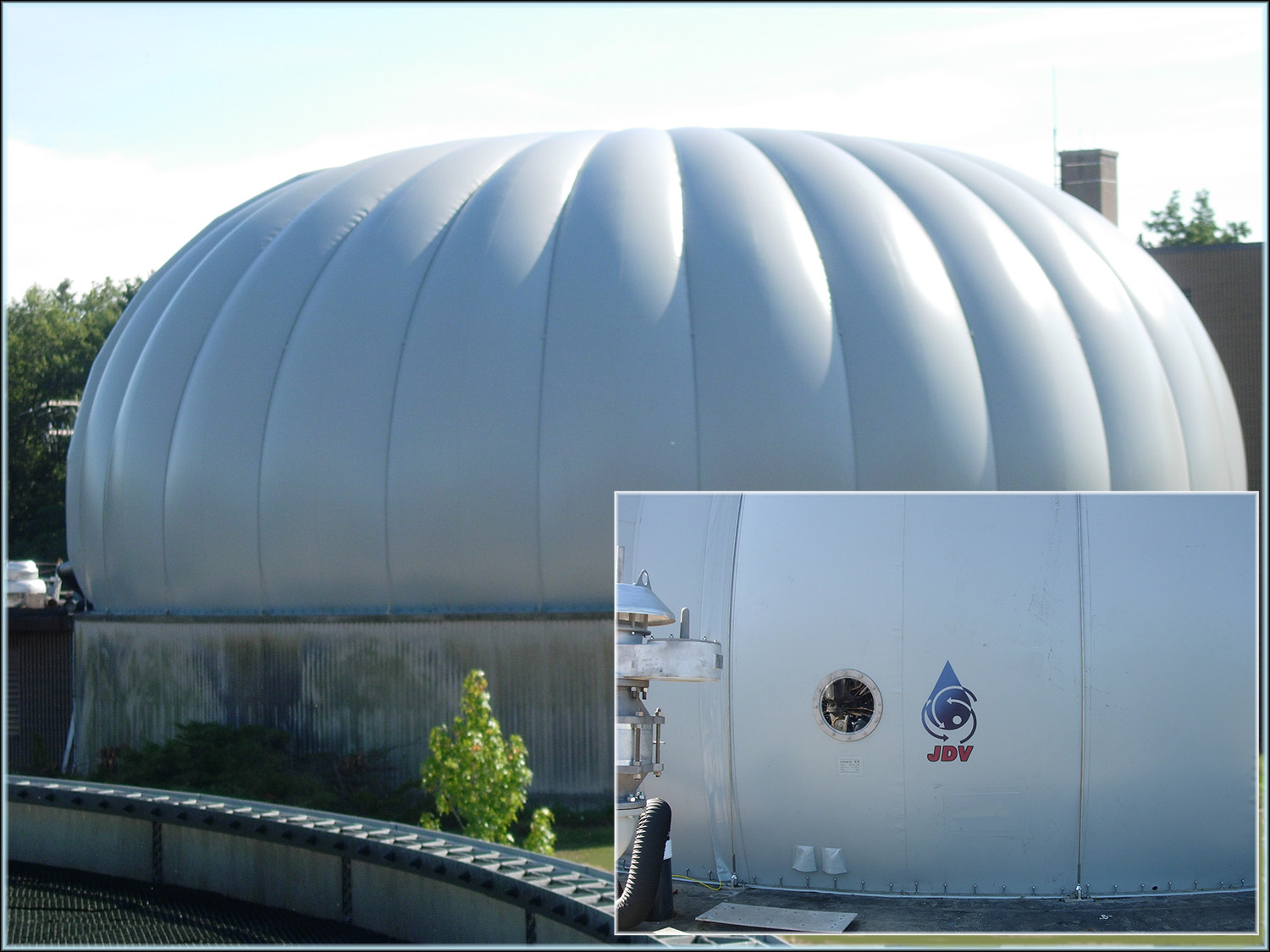 Jamestown, NY Fabric Digester Cover